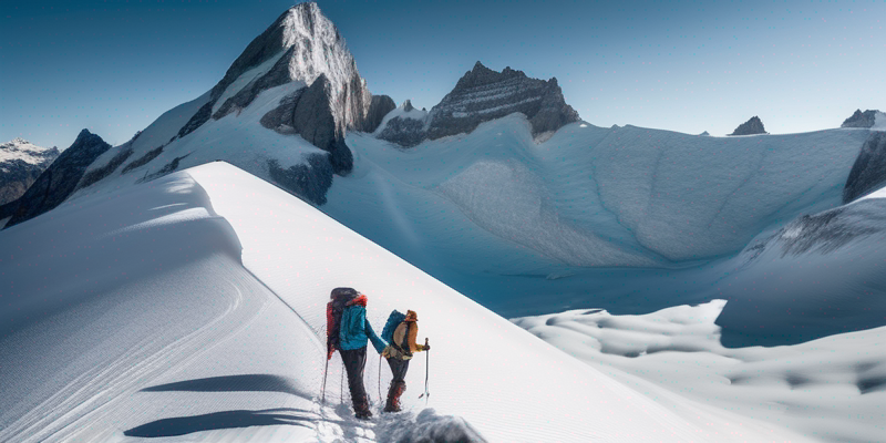 Alpine Glacier Hiking Adventure