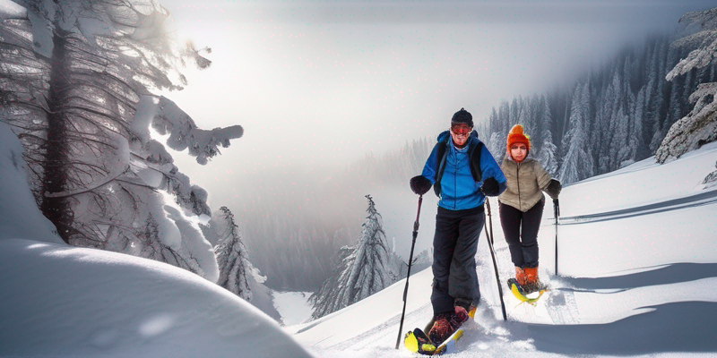 Alpine Snowshoeing Adventure: Explore Winter Wonderlands