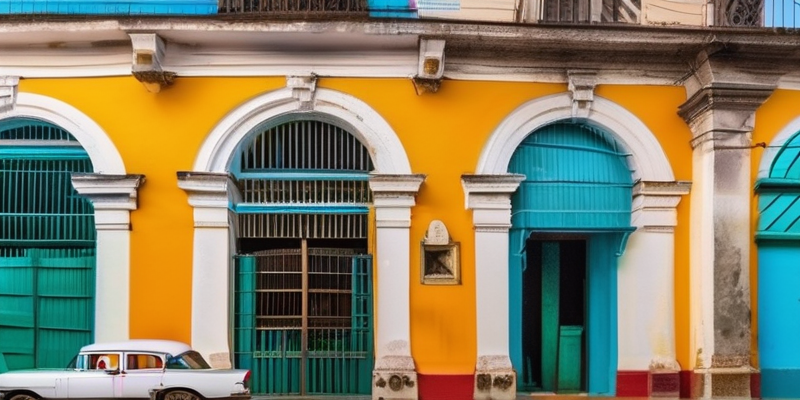 Beautiful view of Cuba