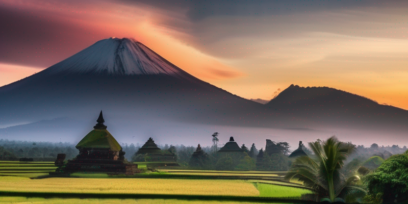 Beautiful view of Indonesia