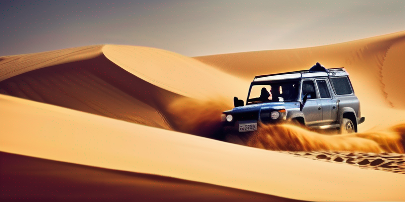 Desert Safari Adventure: Dune Bashing & Cultural Experience