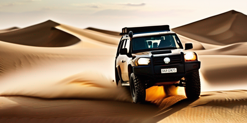 Desert Safari Adventure: Dune Bashing & Cultural Experiences