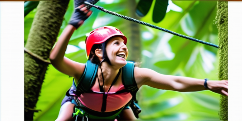 Jungle Zip-lining Adventure: Soar Through the Canopy