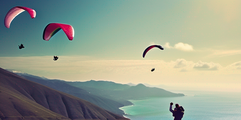 Paragliding Adventure: Soar Above Scenic Landscapes