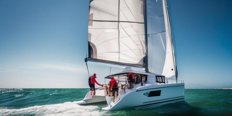Sailing Adventure: Coastal Exploration by Catamaran