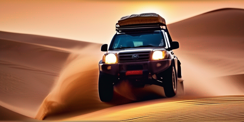 Sunset Desert Safari: Dune Bashing & Arabian Nights Experience