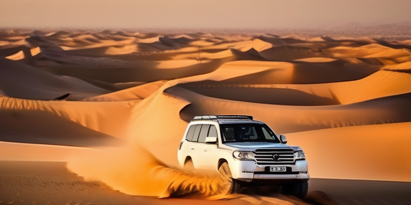Sunset Desert Safari: Dune Bashing & Arabian Cultural Experience