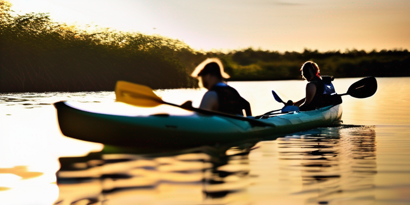 Sunset Kayaking Through Mangrove Tunnels