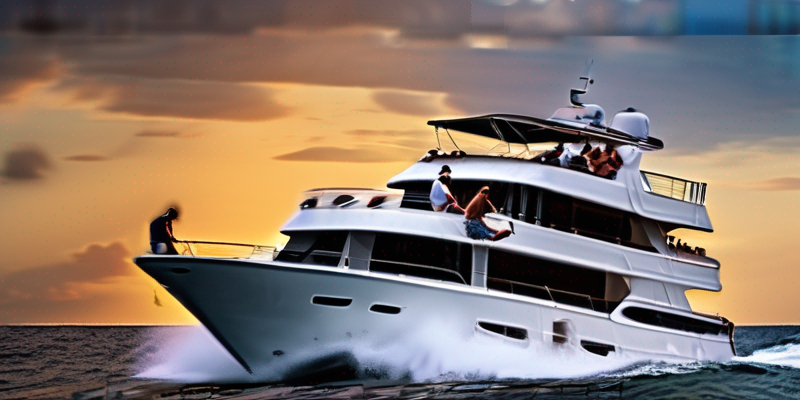 Sunset Yacht Cruise with Gourmet Dinner Experience