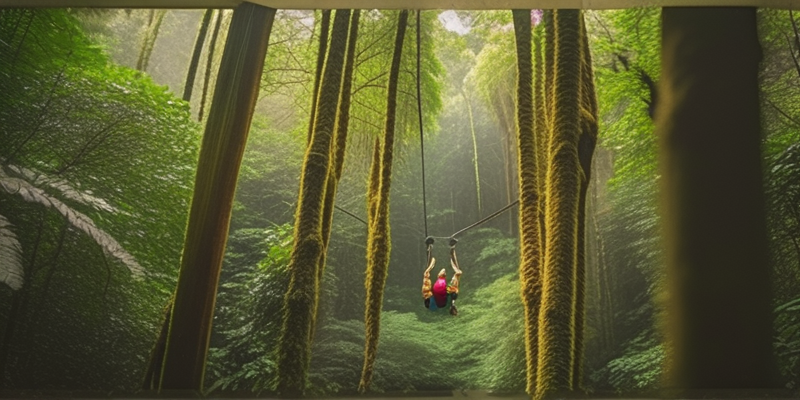 Thrilling Zip-Line Adventure Through Ancient Rainforest Canopies