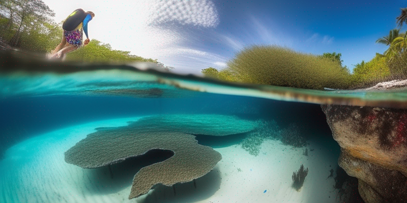Underwater Cave Exploration: Diving into the Blue Holes of the Bahamas