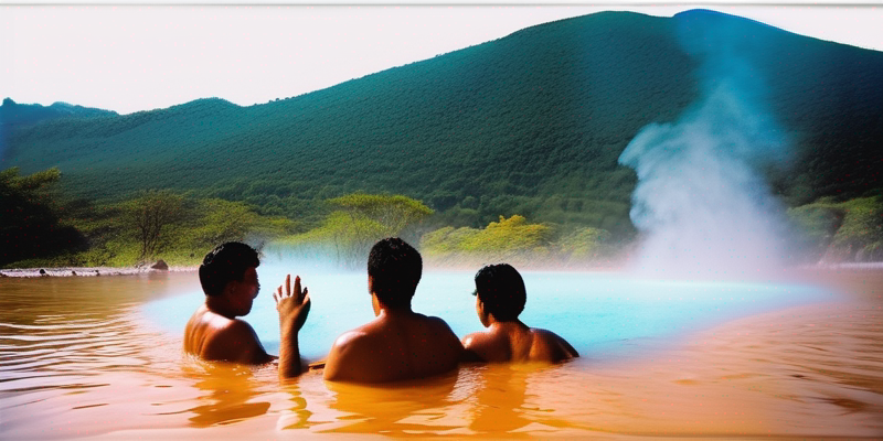 Volcanic Hot Spring Bathing Adventure